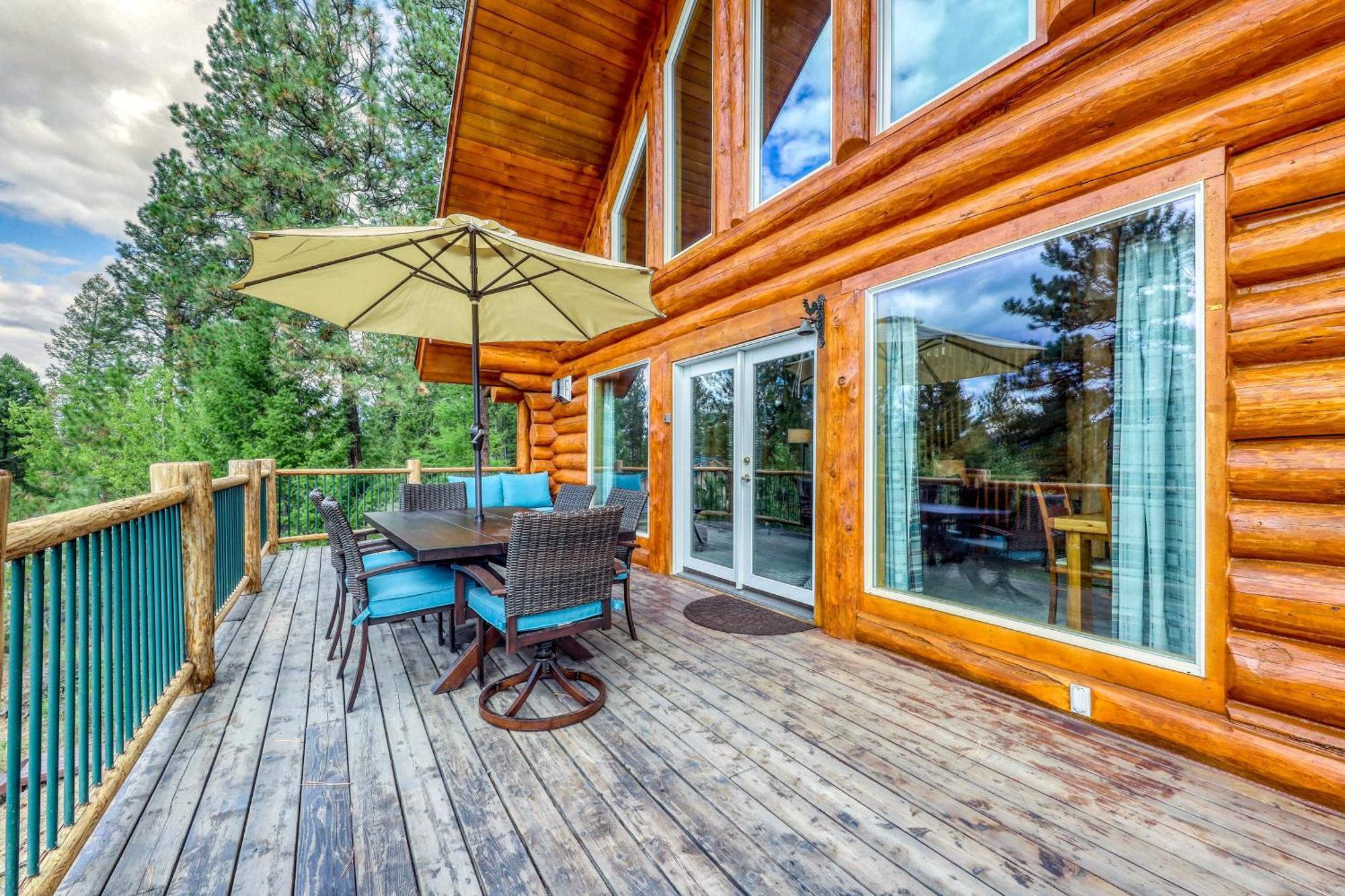 Cascade Lakeview Log Cabin Екстер'єр фото