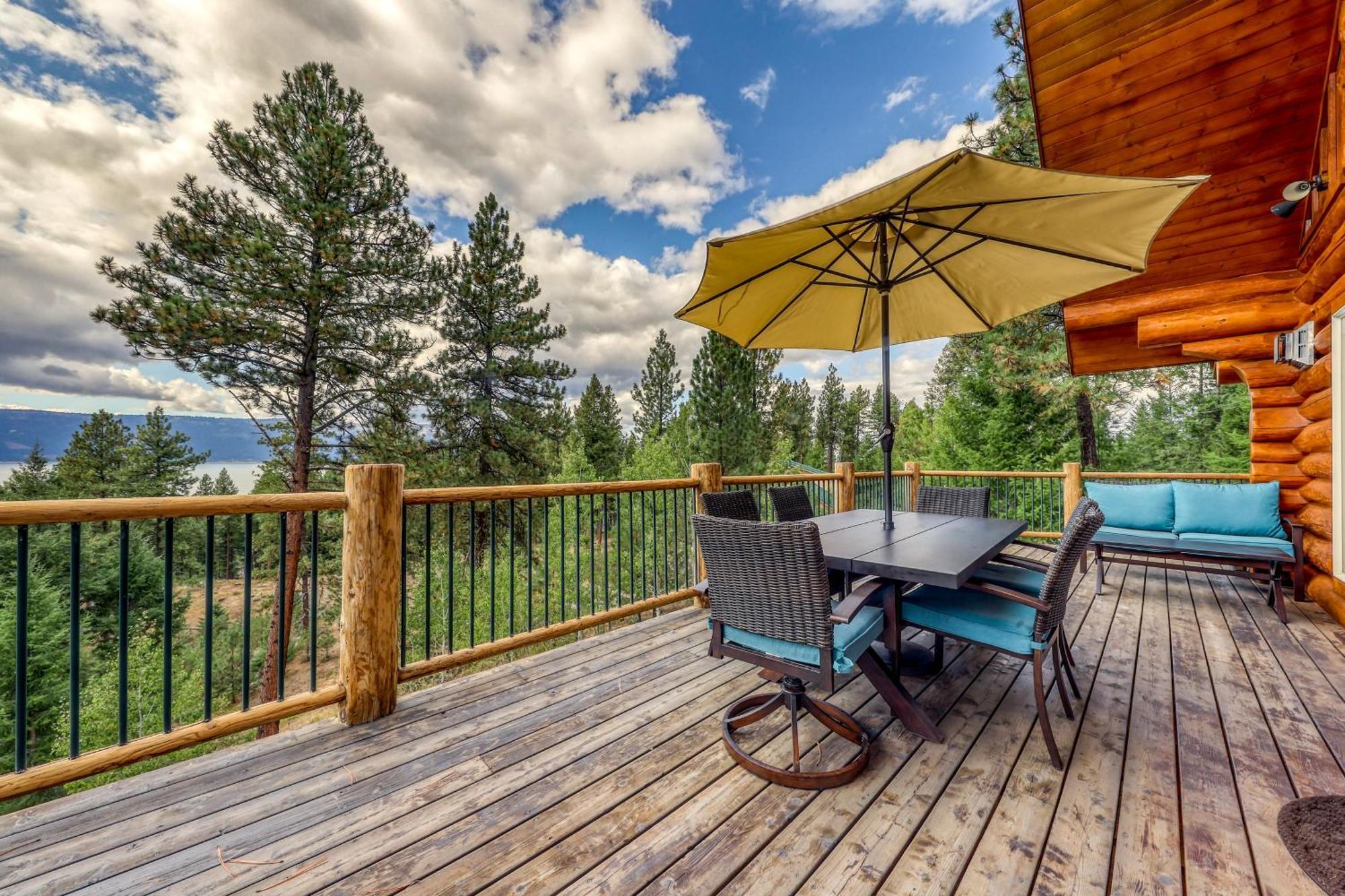 Cascade Lakeview Log Cabin Екстер'єр фото