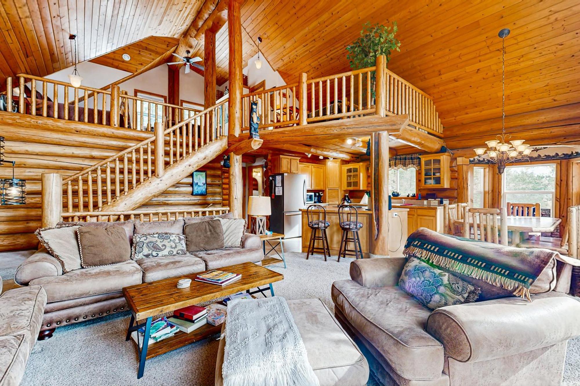 Cascade Lakeview Log Cabin Екстер'єр фото